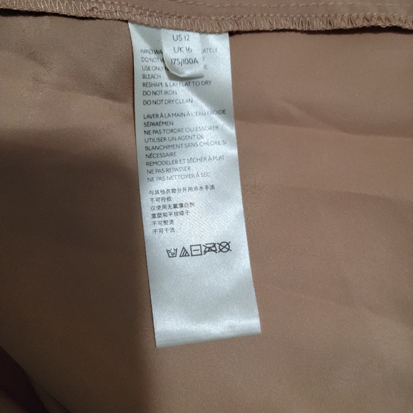 NEW Ladies Brown Reptile Print Leather Truckers Style Jacket Size L - Picture 5 of 9